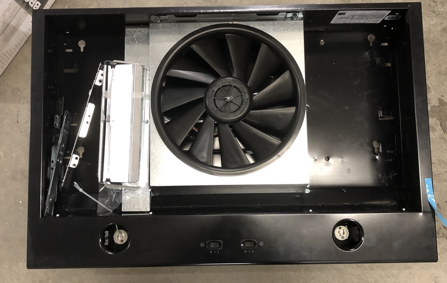 BroanNutone 30 in. Glacier Convertible Under the Range Hood
