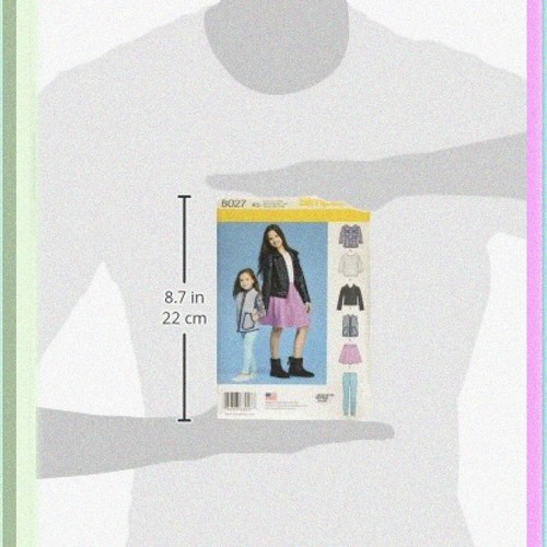 Stitch & Style: Kinder Jacke, Tops, Röcke & Leggings Muster (Gr. 7-14) - Bild 6 von 7