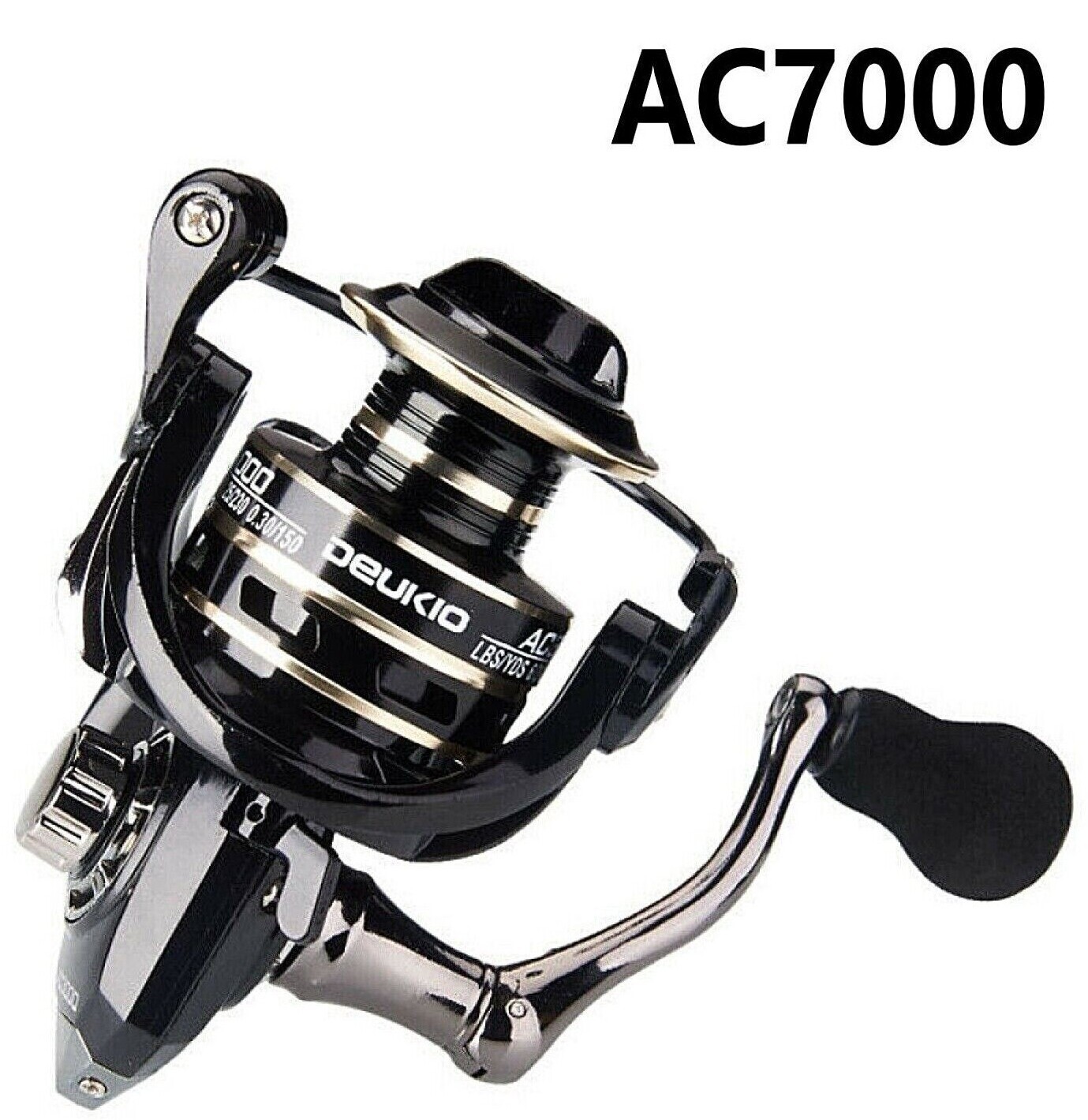 12BB Spinning Fishing Reel 5.2:1 Freshwater Saltwater Right Left Metal Spool New