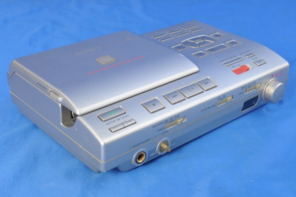 Sony MZSR5ST Portable Mini Disc Recorder Player MD Silver Used eBay