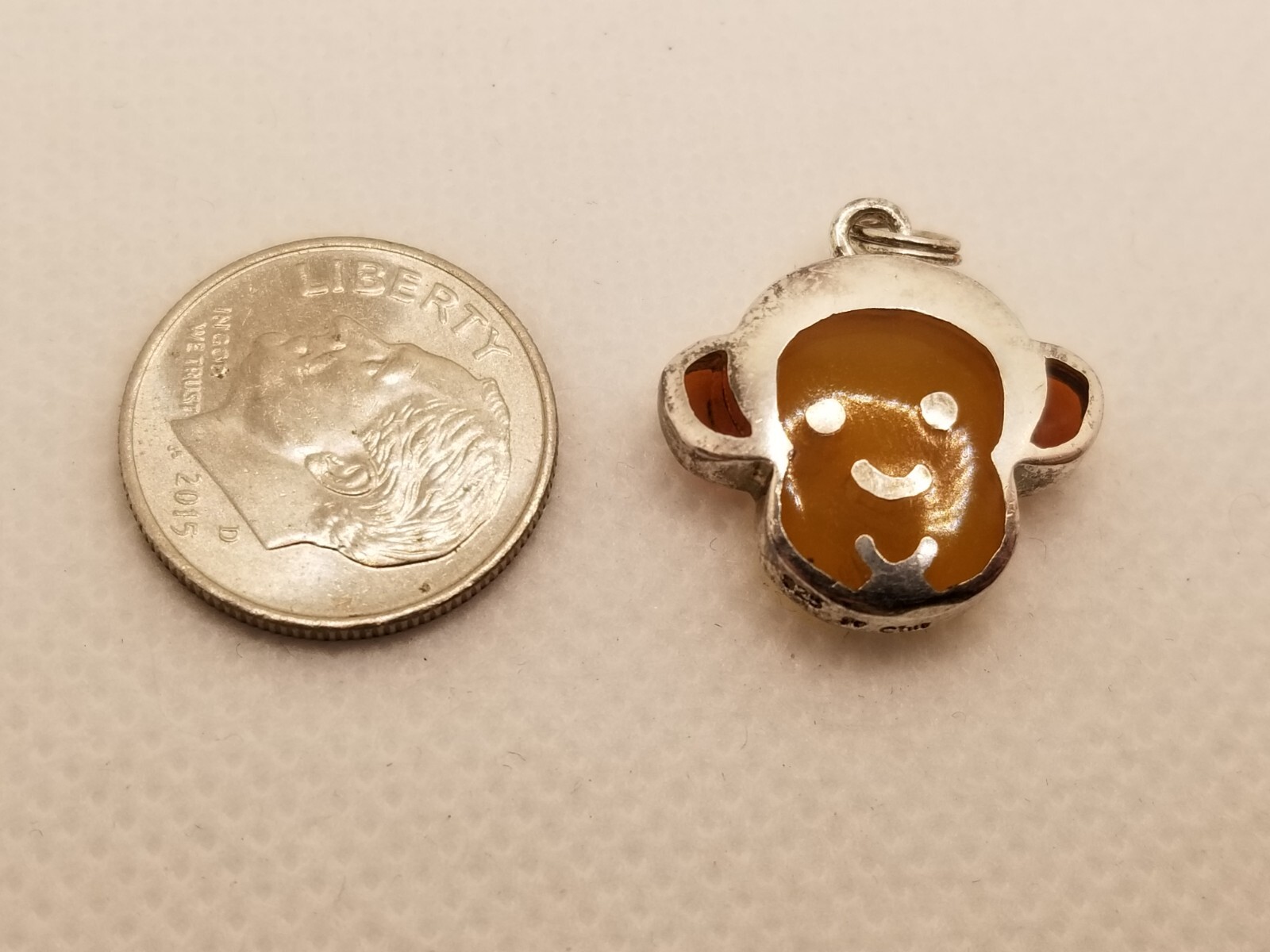 Sterling Silver 925 Monkey Charm - image 4