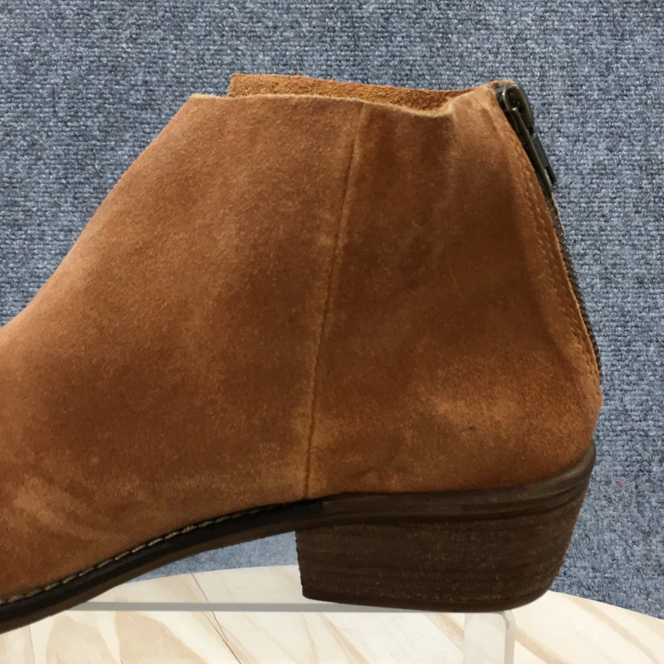 Botas muy volátiles para mujer 10 Aldworth botín marrón gamuza cuero informales Foto 4 de 4