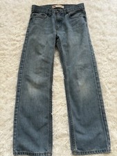 Levi  s 505 Regular Kids Sz. 14 Slight Flare Jeans. Great Pair  Condition