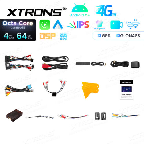 XTRONS 8" IPS Octa Core Android 14 Autoradio GPS Navi WiFi 64G 4G für AUDI A3 S3 - Bild 18 von 18