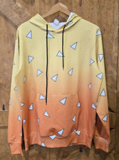 Anime Hoodie Sweater SZ M Tanjirou Zenitsu Demon Slayer Cosplay Clothing