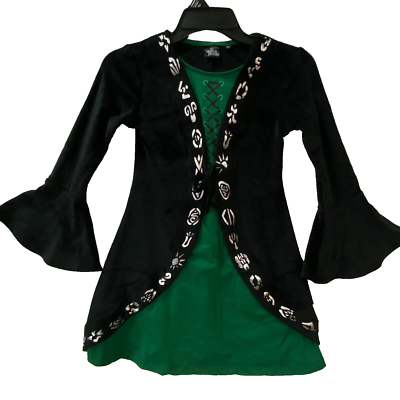 Hocus Pocus Winifred Sanderson Girls 7/8 Costume Green Witch Halloween | eBay Hocus Pocus Winifred Sanderson Girls 7/8 Costume Green Witch Halloween | eBay