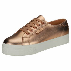gold platform trainers uk