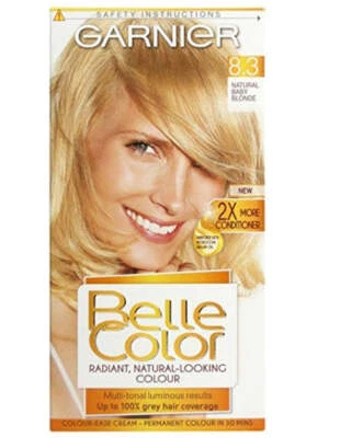 Garnier Belle Color Permanent 8.3 Creme Natural Baby Blonde