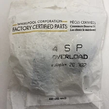 Genuine OEM Whirlpool FSP Compressor 4SP Overload 282382 Subpack