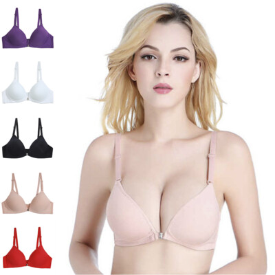 Slender Lady Bras Front Closed Brassiere Push Up Bra Super Boost Padded Lingerie