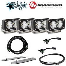 Baja Designs Dual S2 Pro Clear Spot Mirror Mount Lights For 2021+ Ford Bronco