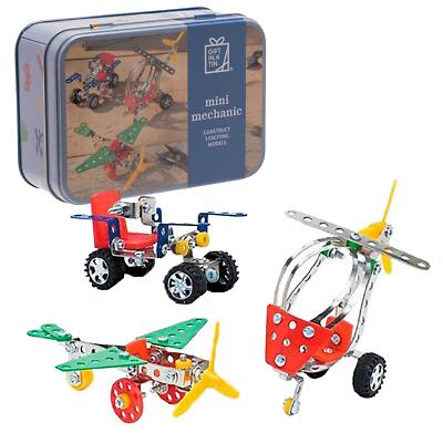 Geschenk IN Dose Handwerk / Aktivitätsset Alter 8 Mini Mechanisch