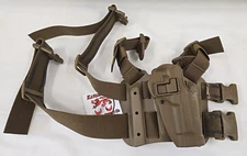 BlackHawk USMC Holster System SERPA Beretta 92/96 Coyote 2100535 RH #RHB2