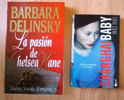  Spanisch Paket Novela: La pasión de Chelsea Kane, Shanghai Baby, Wei Hui 