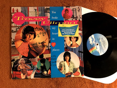 TRACEY ULLMAN YOU BROKE MY HEART IN 17 PLACES '83 LP new wave vinyl PROMO origin