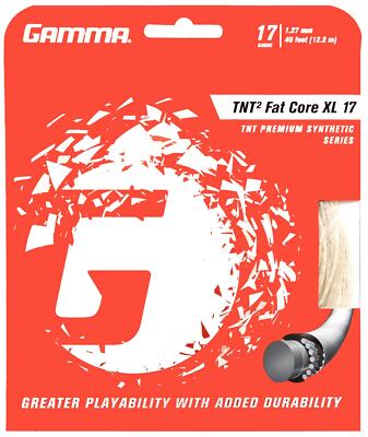 Gamma Tennissaite TNT²  Fat Core XL 12,2 m Set 17