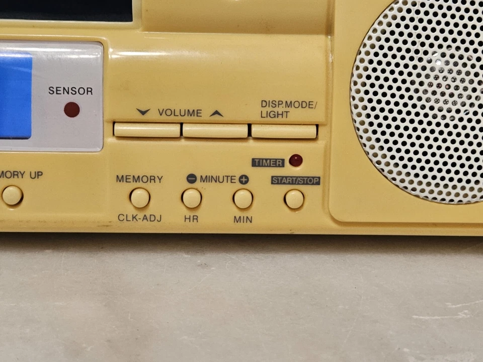 VINTAGE JENSEN UNDER CABINET STEREO CD PLAYER DIGITAL CLOCK RADIO JCR-280 AS-IS  - Image 3 of 4