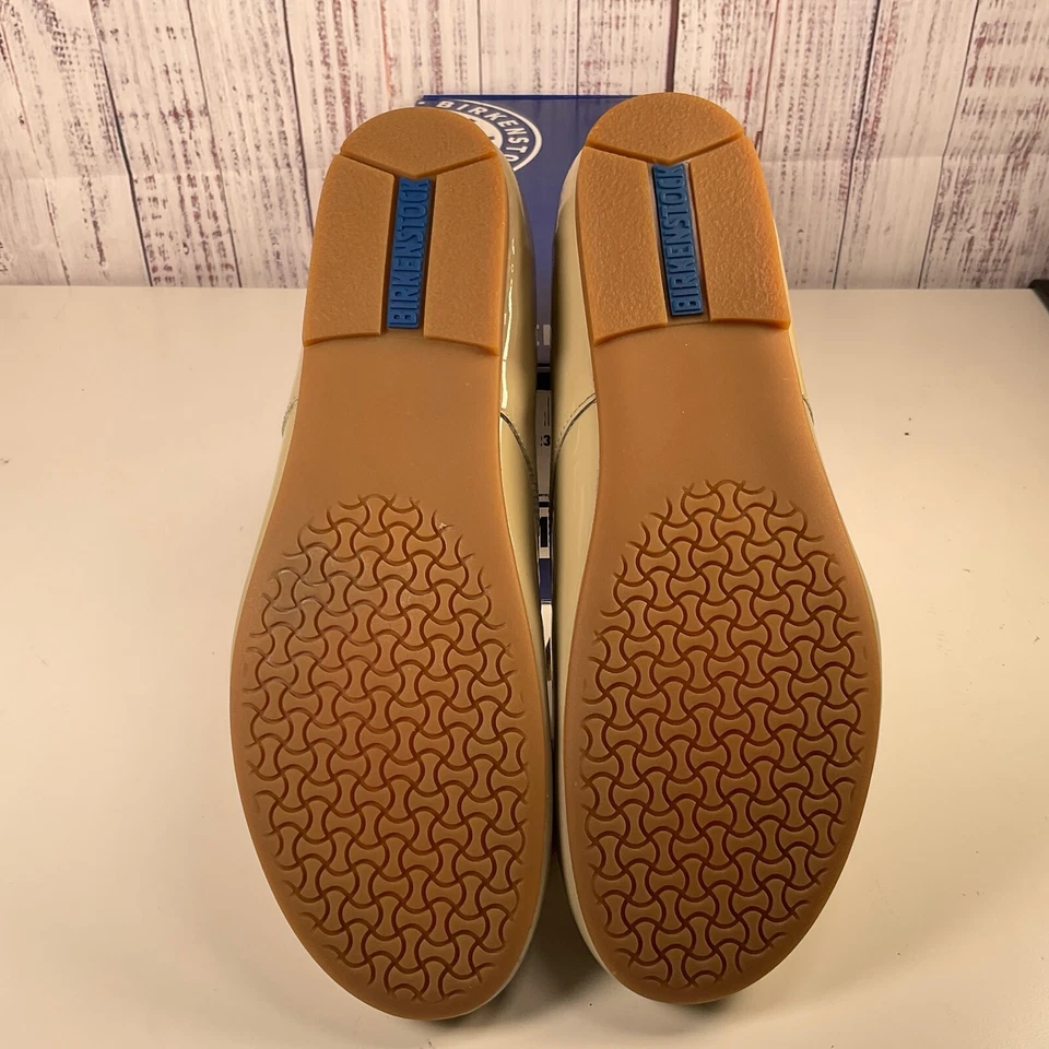 Zapatos Birkenstock Saunders 41 beige charol encaje con 10/M 8 Foto 4 de 4