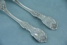 2 Reed & Barton Francis I Sterling Silver 6-1/8" Salad Fork Old Mark H Monogram — photo 6