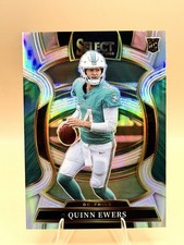 QUINN EWERS 2025 SELECT SILVER PRIZM CONCOURSE ROOKIE #82 DOLPHINS