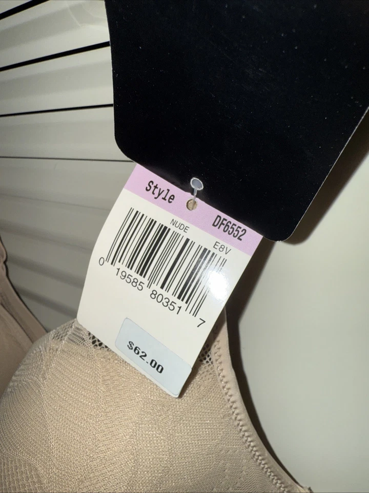 NEW BALI Ultra Light Body Briefer Shaper Firm Control Underwire Suit Stretch 36D - Image 4 of 4