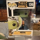 Funko Pop! Vinyl Star Wars Rebels Hera Bobble-Head Figure #136 Age 3+