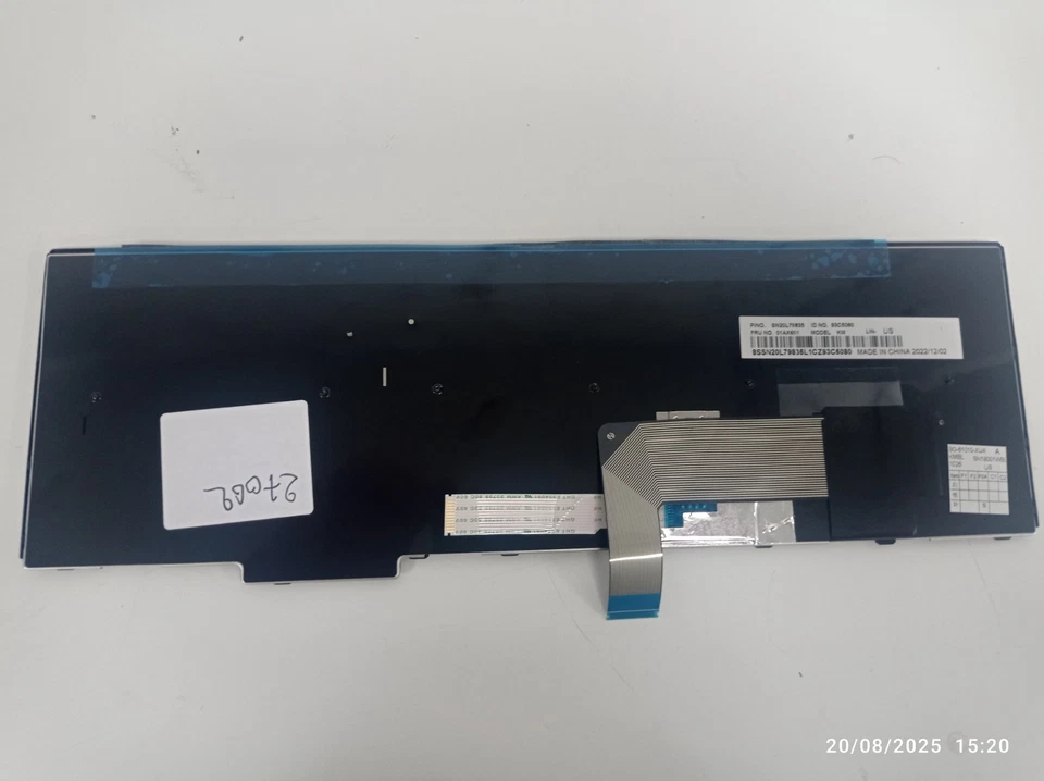 Lot of 10 QWERTY SN20L79835 Keyboards for Lenovo Thinkpad L570 - Image 2 of 2