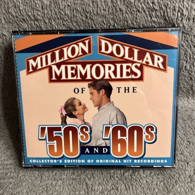 Million Dollar Memories Of The '50s And 60s Readers Digest 4 CD Set with Booklet