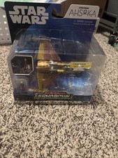 Star Wars Micro Galaxy Squadron Shin Hati's Fiend Fighter w Figure