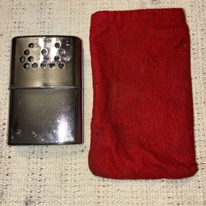 Vintage #69 Jon-e GI Lighter Fluid Hand Warmer