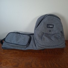 Tushbaby Hip Seat Baby Carrier Gray Support Carry Position Comfort