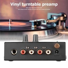 PP500 Phono Preamp Preamplifier with Level Control for Turntable EU Plug