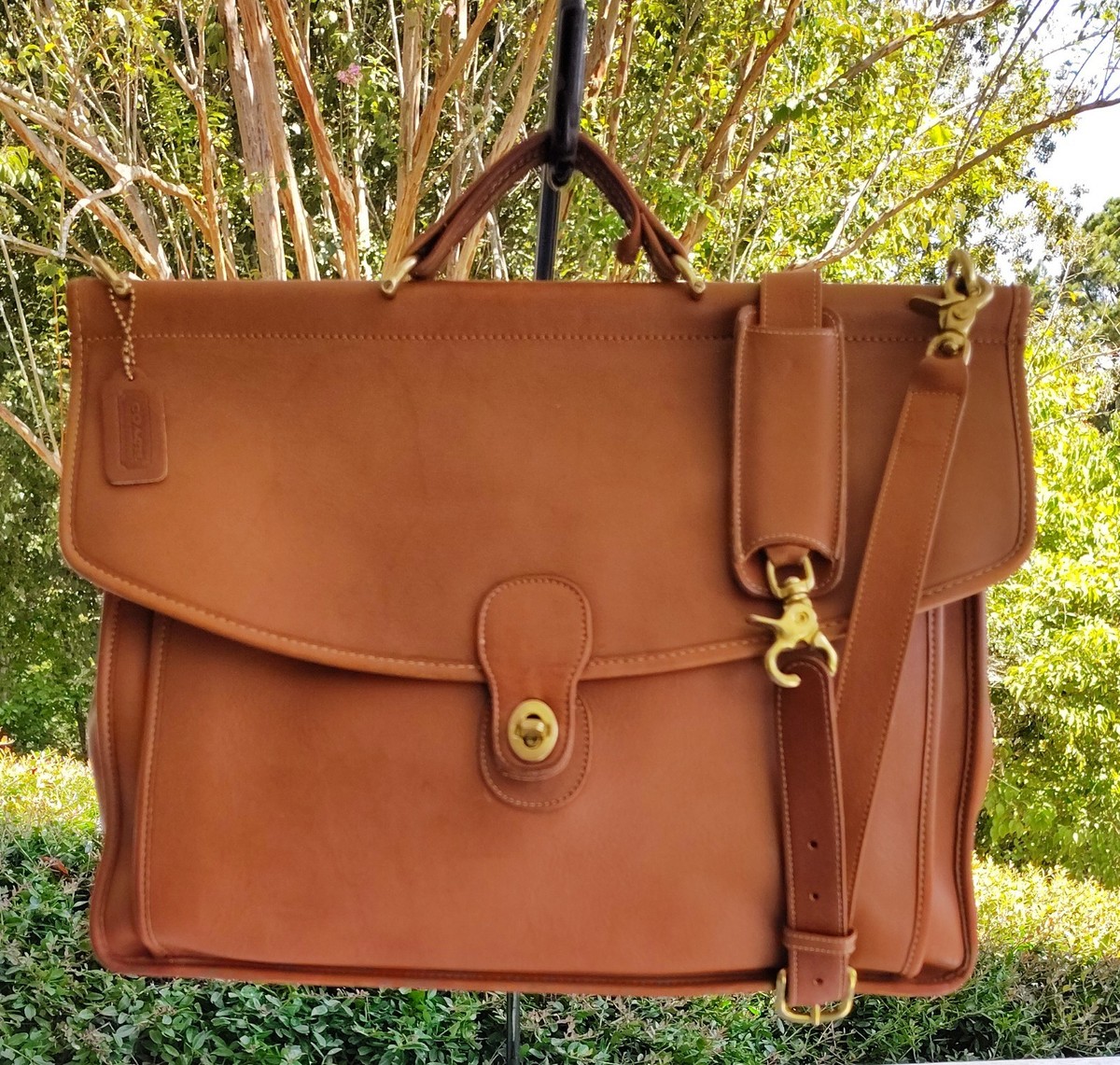 バッグ Vintage COACH Metropolitan Brief Bag BR Vintage coach metropolitan briefcase - Gem
