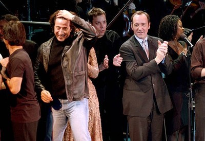 Federico Castelluccio Jimmy Fallon and Kevin Spacey 2002 Old Photo