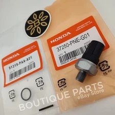 OEM Genuine for Honda VTEC Oil Pressure Sensor and O-Ring Seal 37250-PNE-G01 VVT