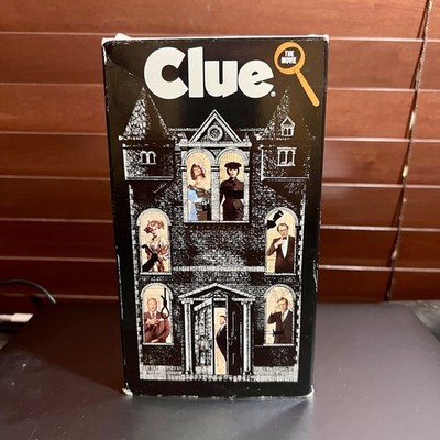 Clue The Movie (VHS, 1985) Tim Curry Christopher Lloyd Murder Mystery Cult