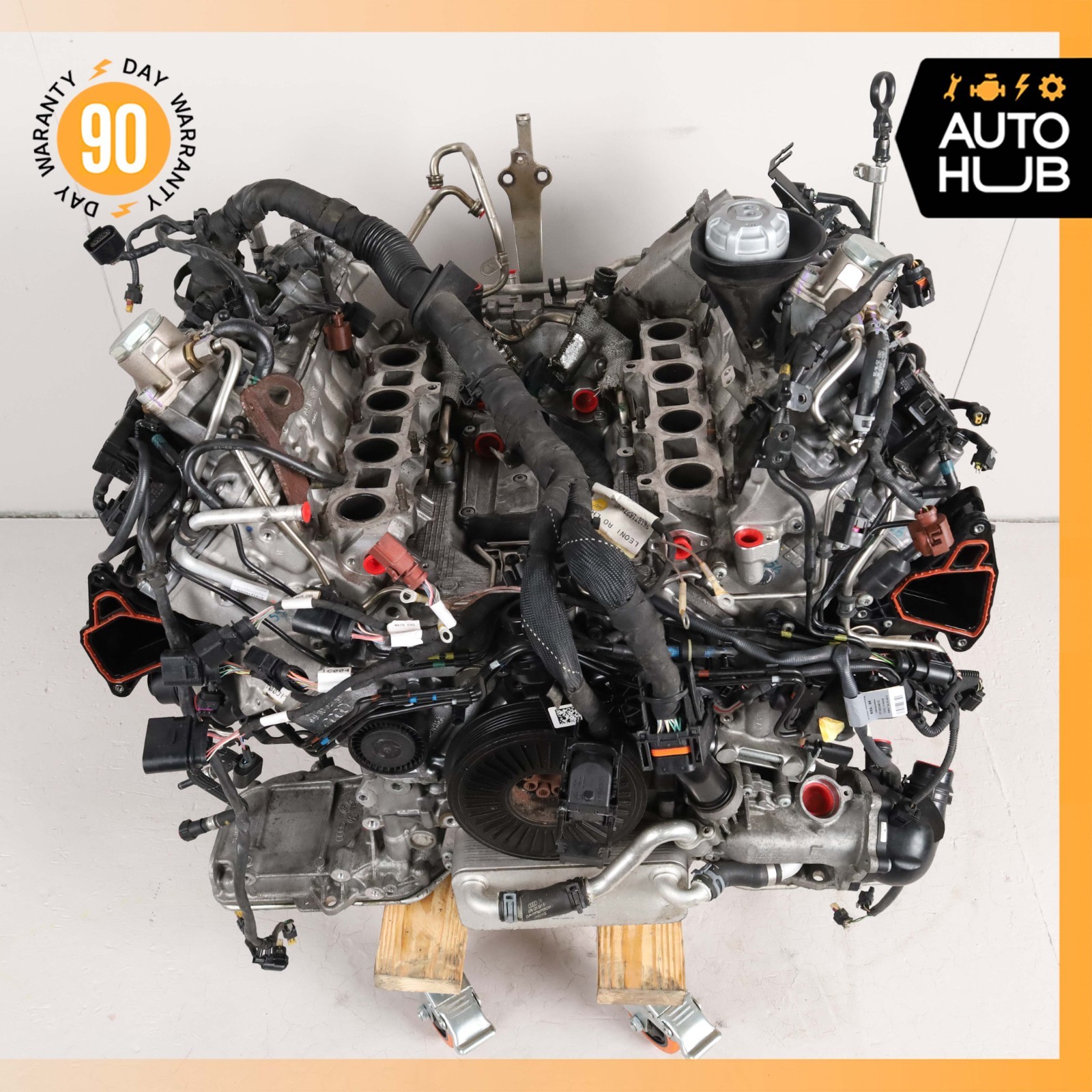 13-18 Bentley GT GTC Flying Spur / Audi S8 4.0L V8 Engine Motor Assembly OEM 73k