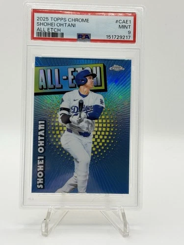 2025 Topps Chrome - All-Etch Shohei Ohtani #CAE-1 PSA 9 Mint