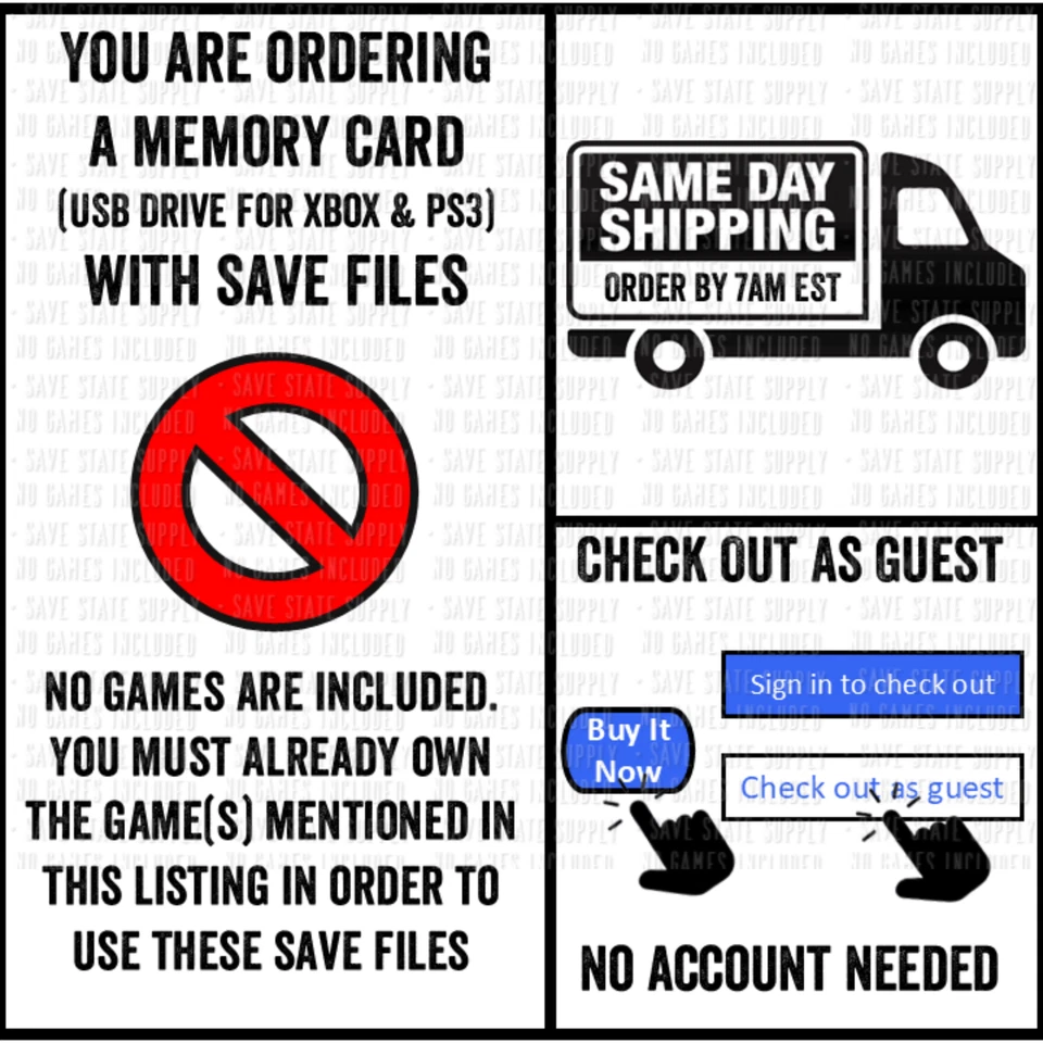 Halo Fable GTA Splinter Cell Dead or Alive Star Wars KOTOR Ninja Xbox USB Saves - Image 2 of 2