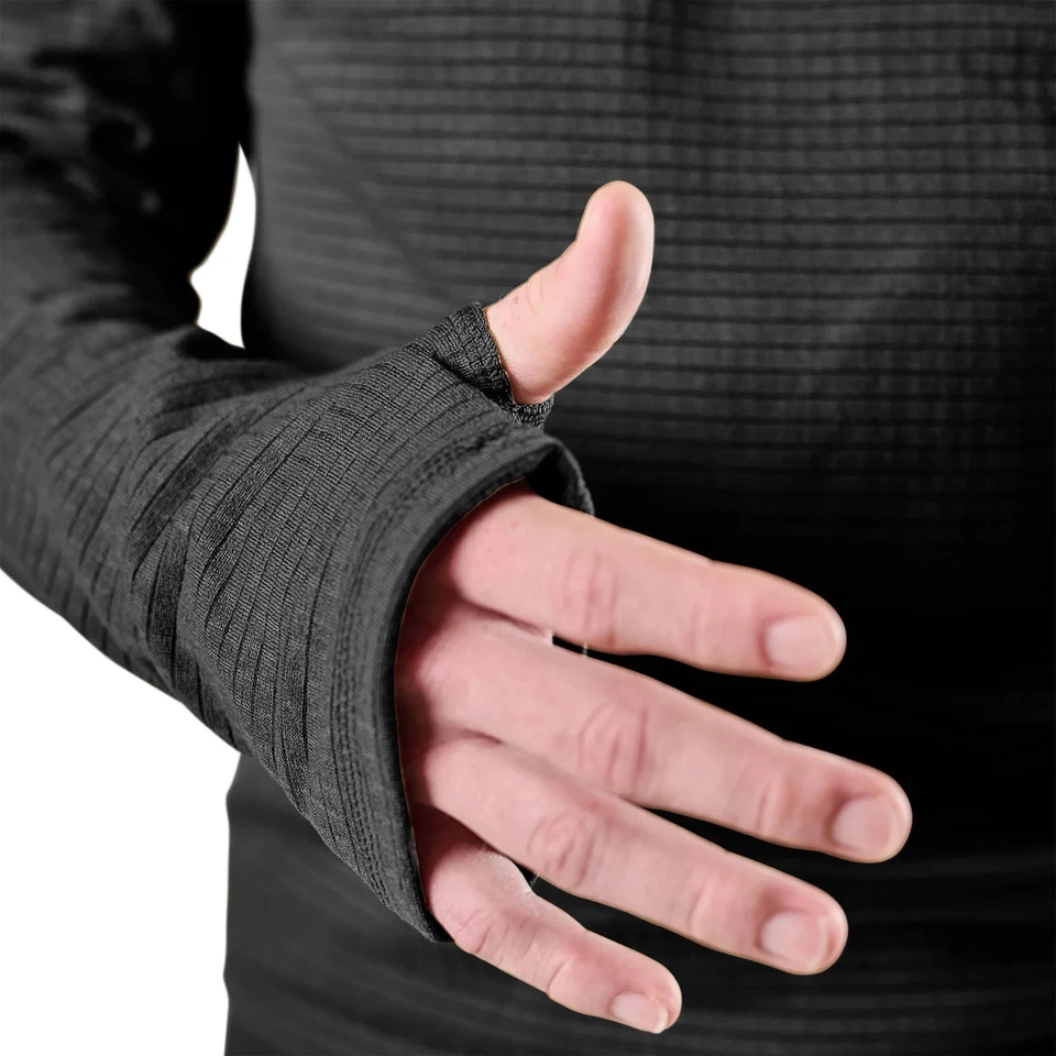 Tru-Spec Gen III ECWCS Level II Top | Black | 2072 | Cold-Weather Undershirt - Image 3 of 3