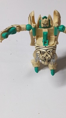 Transformers Beast Wars Maximal Tigertron Transforming Action Figure White Green
