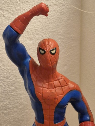 Vintage 1980s Remco Climbing Spider-man figure Marvel *Not Working* - Picture 15 of 24