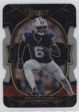 2022 Panini Select Concourse Black & Red Prizm Die-Cut Donovan Wilson #86 0a6