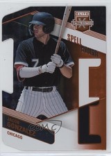 2023 Elite Extra Edition Spellbound Orange Die-Cut 38/99 Jacob Gonzalez 19gz