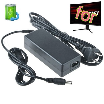 AC Adapter For MSI Optix MAG321CQR 3KA3 AG32CV 31.5'' Curved LED Gaming Monitor