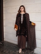 SALWAR KAMEEZ PAKISTANI INDIAN WEDDING PARTY WEAR DRESS BOLLYWOOD SUIT NEW
