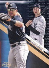 2019 Topps Gold Label New York Yankees Gleyber Torres Base Class 3 Black