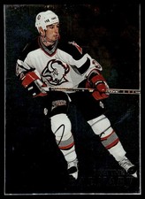 1998-99 Be a Player Autographs Matthew Barnaby Auto Buffalo Sabres #14