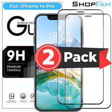 Full Cover Screen Protector For iPhone 17 Pro MAX 16 15 14 13 11 Tempered Glass