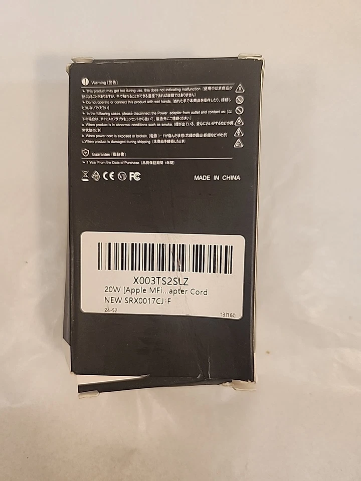 20W [Apple MFi Certified] Fast Charger Fit for iPad Mini 5 5th Generation... - Image 2 of 2